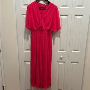 Chic Pink Maxi Jumpsuit